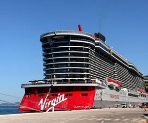 Virgin Voyages' Scarlet Lady in Dubrovnik